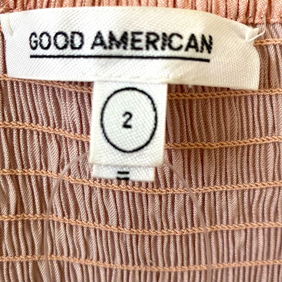 Good American size 2 silk blouse - Picture 2 of 3